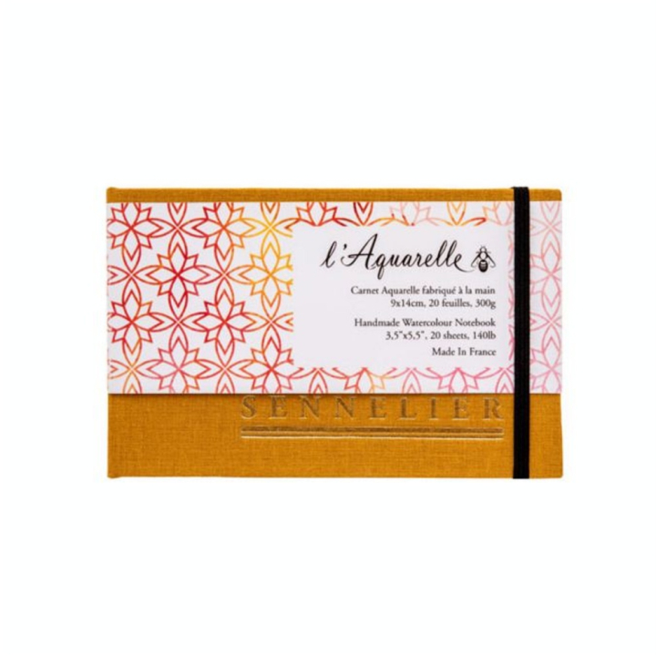 Carnet Aquarelle fabriqué à la main 300 g/m² 20 F - Sennelier - Rougier et Plé