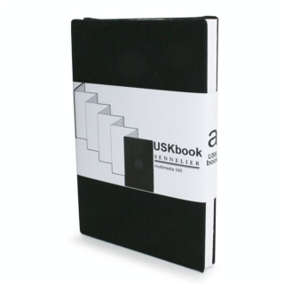 Carnet accordéon USKbook Papier à grain 340 g/m² 10 x 15 cm - Sennelier - Rougier et Plé