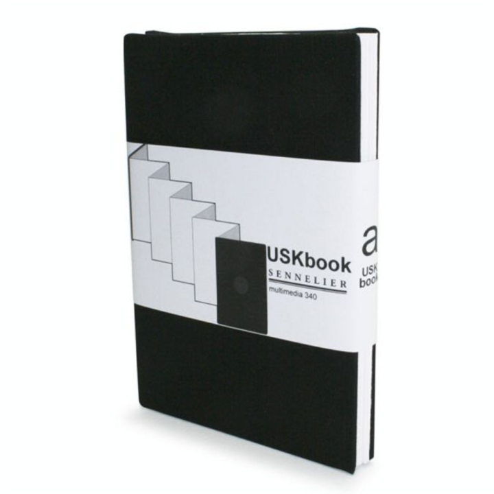 Carnet accordéon USKbook Papier à grain 340 g/m² 10 x 15 cm - Sennelier - Rougier et Plé