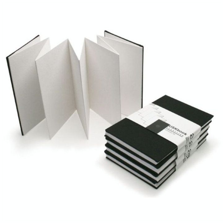Carnet accordéon USKbook Papier à grain 340 g/m² 10 x 15 cm - Sennelier - Rougier et Plé
