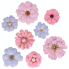 Fleurs en papier avec...