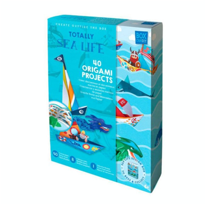 Coffret d'Origami La vie marine - Box CANDIY - Rougier et Plé