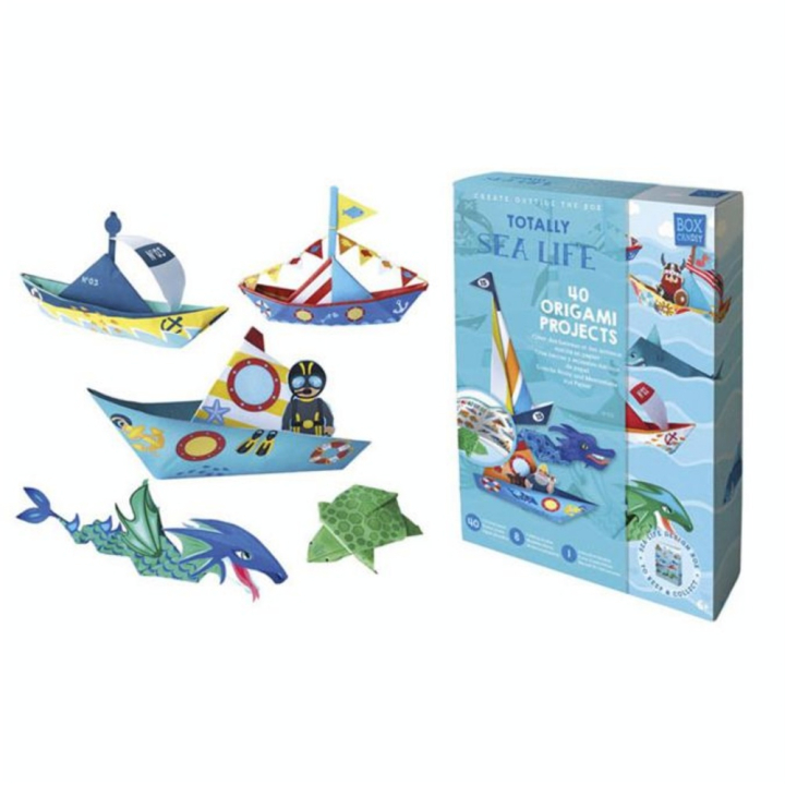 Coffret d'Origami La vie marine - Box CANDIY - Rougier et Plé