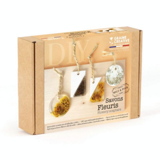 Kit DIY savons fleuris - Graine Créative - Rougier et Plé