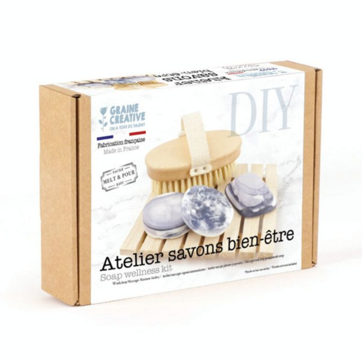 Kit DIY atelier savons bien-être - Graine Créative - Rougier et Plé