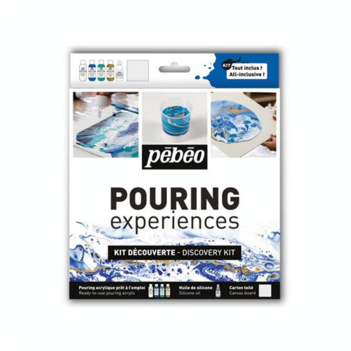 Kit découverte Pouring Expériences - Pébéo - Rougier et Plé