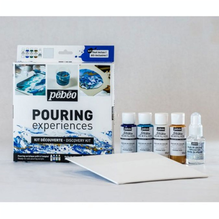 Kit découverte Pouring Expériences - Pébéo - Rougier et Plé