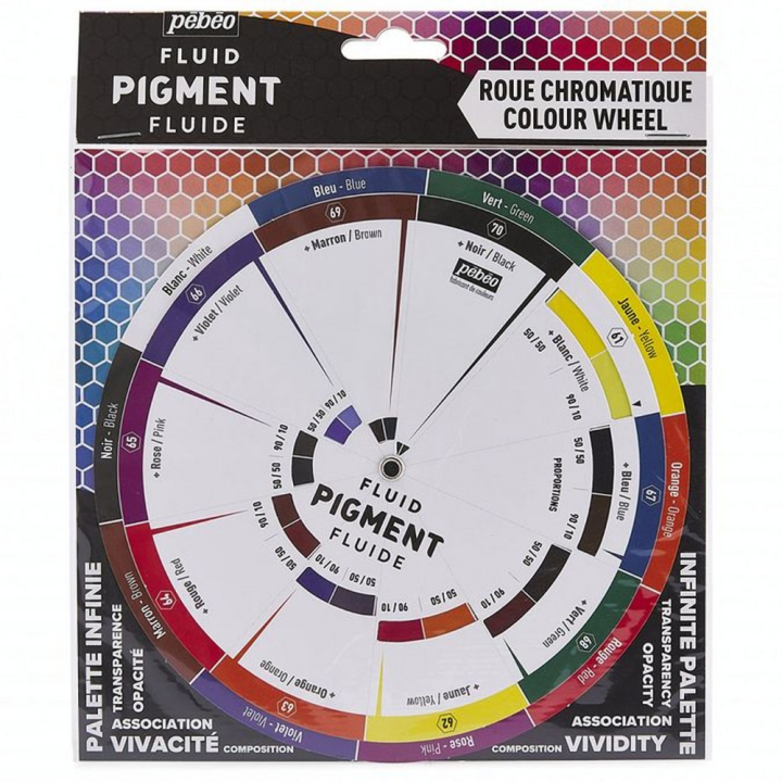Roue chromatique pigment liquide - Pébéo - Rougier et Plé