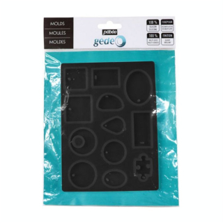 Moules planche géométrique n°2 en silicone - Pébéo - Rougier et Plé