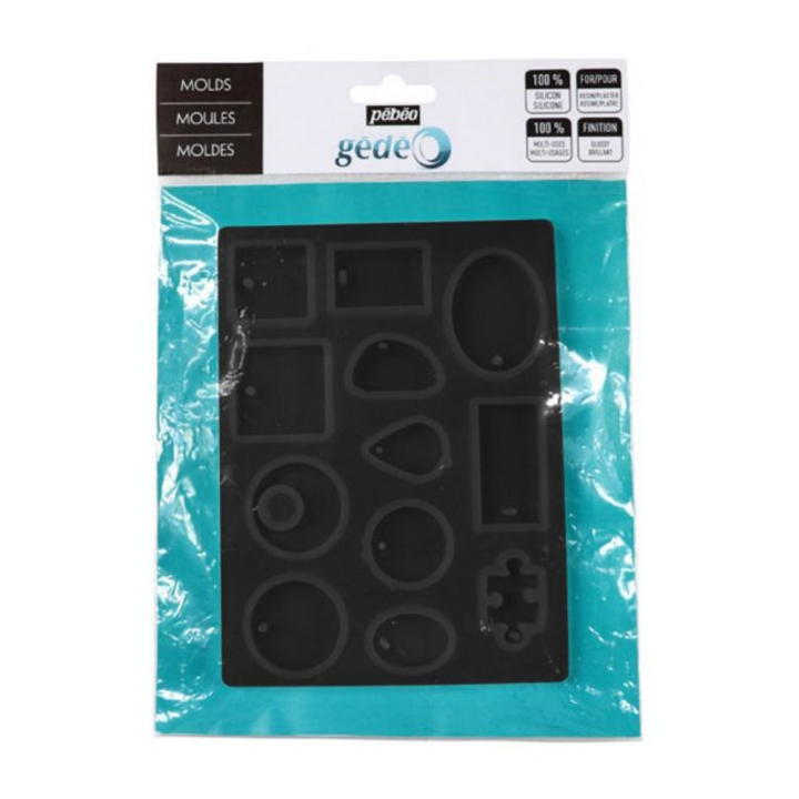 Moules planche géométrique n°2 en silicone - Pébéo - Rougier et Plé