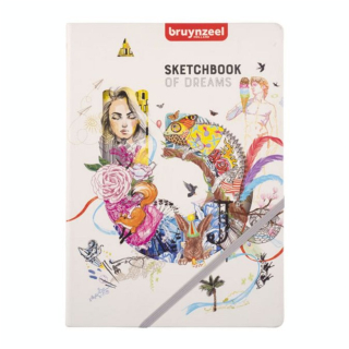 Carnet de croquis 140 g/m² 80 feuilles - Bruynzeel - Rougier et Plé