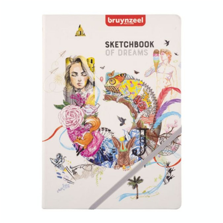 Carnet de croquis 140 g/m² 80 feuilles - Bruynzeel - Rougier et Plé