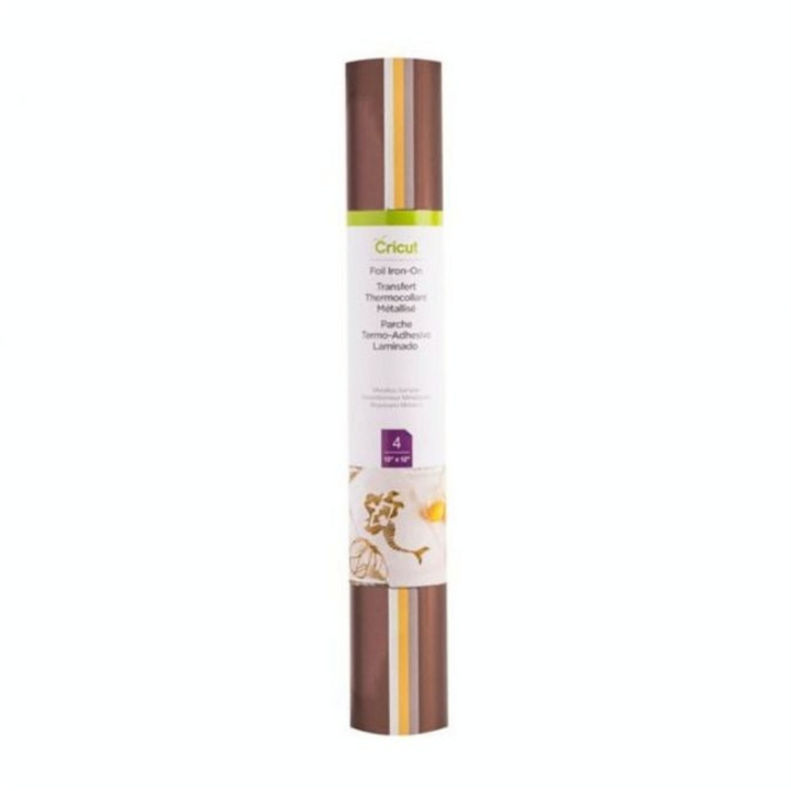 Transfert thermocollant Métallisé 30,5 x 30,5 cm 4 feuilles - Cricut - Rougier et Plé