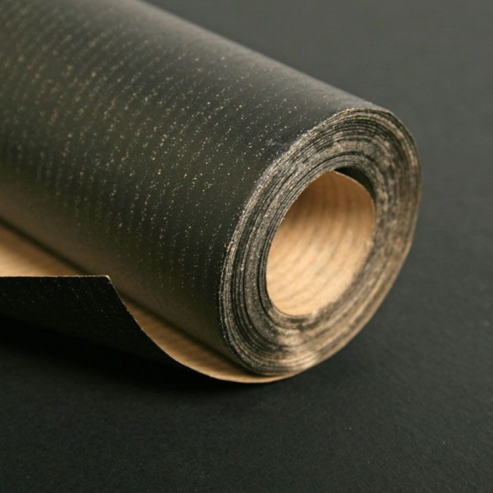 Rouleau de papier Kraft brun et noir 60 g/m² 1 x 10 m - Clairefontaine - Rougier et Plé