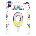 Bougie d'anniversaire Chiffre 0 - Party - Rougier et Plé