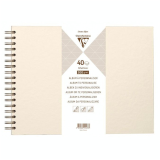 Album à personnaliser Irisé 40 feuilles 200 g/m² - Clairefontaine - Rougier et Plé