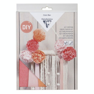 Kit papier crépon Macramé - Clairefontaine - Rougier et Plé