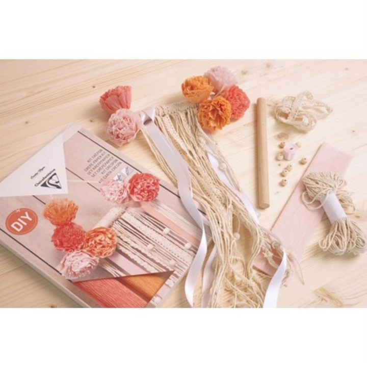 Kit papier crépon Macramé - Clairefontaine - Rougier et Plé