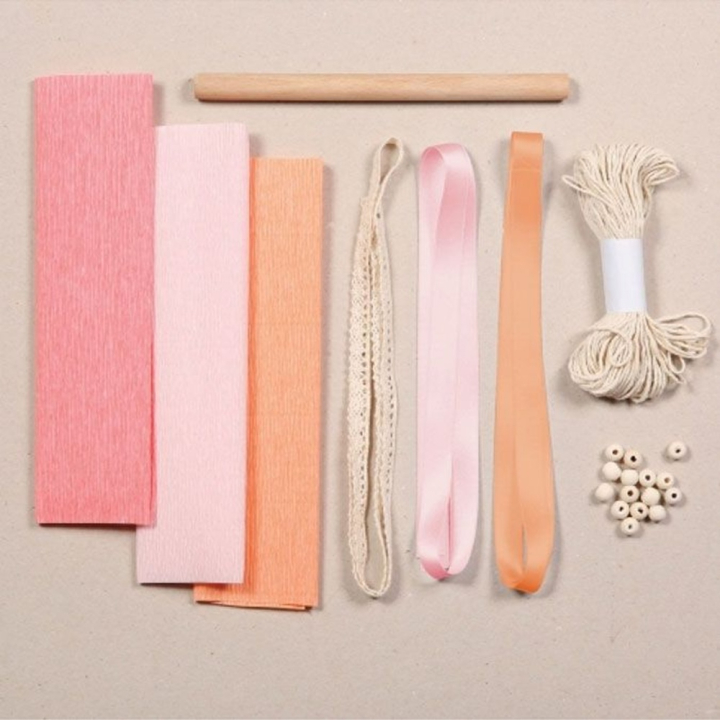 Kit papier crépon Macramé - Clairefontaine - Rougier et Plé