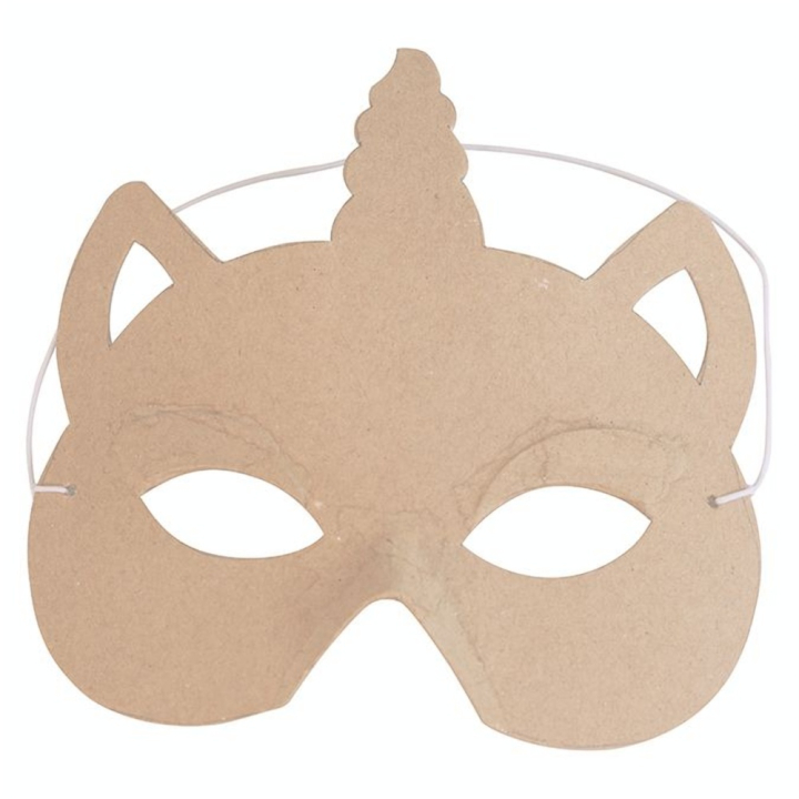 Masque enfant licorne 15 x 14 cm - Décopatch - Rougier et Plé