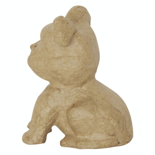Bulldog assis 9 x 7,5 x 6 cm - Décopatch - Rougier et Plé