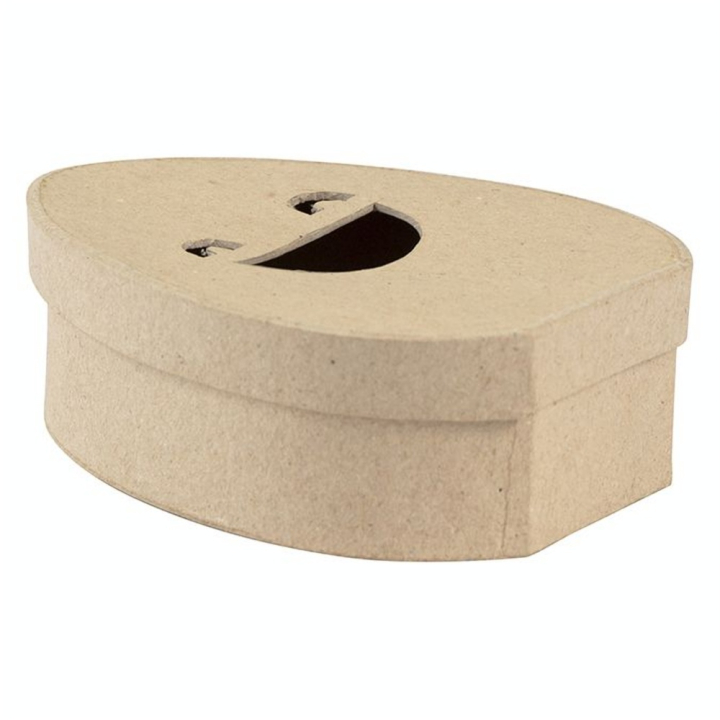 Boîte œuf sourire 4 x 10 x 12 cm - Décopatch - Rougier et Plé