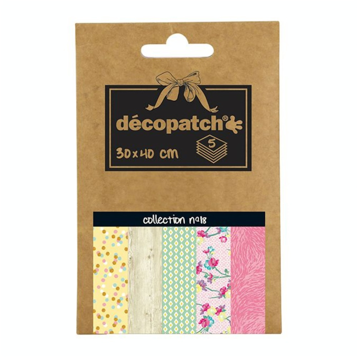 Papier Pocket n°18 - Décopatch - Rougier et Plé