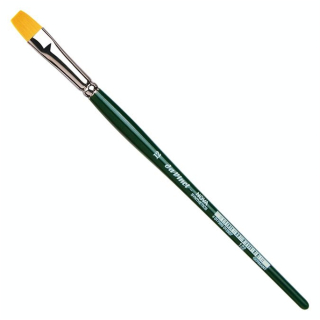 Pinceau plat Nova fibres Synthétiques fines S.122 - Da Vinci - Rougier et Plé