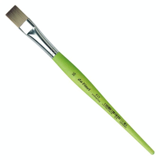 Pinceau plat Fit Synthetics fibres Synthétiques souples S.374 - Da Vinci - Rougier et Plé
