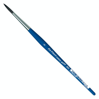 Pinceau rond Forte Basic fibres Synthétiques nerveuses S.393 - Da Vinci - Rougier et Plé