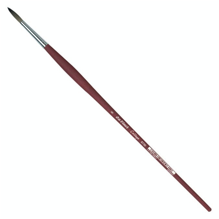 Pinceau rond College fibres Synthétiques très résistantes S.8730 - Da Vinci - Rougier et Plé