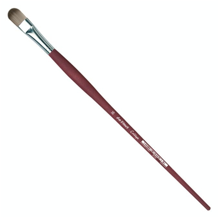 Pinceau usé bombé College fibres Synthétiques très résistantes S.8750 - Da Vinci - Rougier et Plé