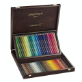 Crayon de couleur aquarellable Supracolor Coffret bois 80 pièces - Caran d'Ache - Rougier et Plé
