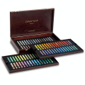 Pastel à l'huile Néopastel Coffret bois 96 pièces - Caran d'Ache - Rougier et Plé