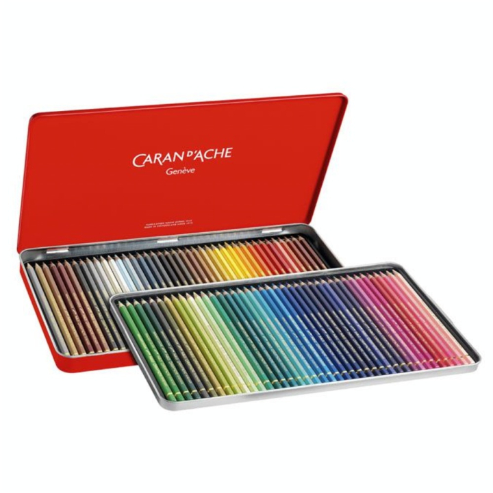 Crayon de couleur Pablo Boîte métal 80 pièces - Caran d'Ache - Rougier et Plé