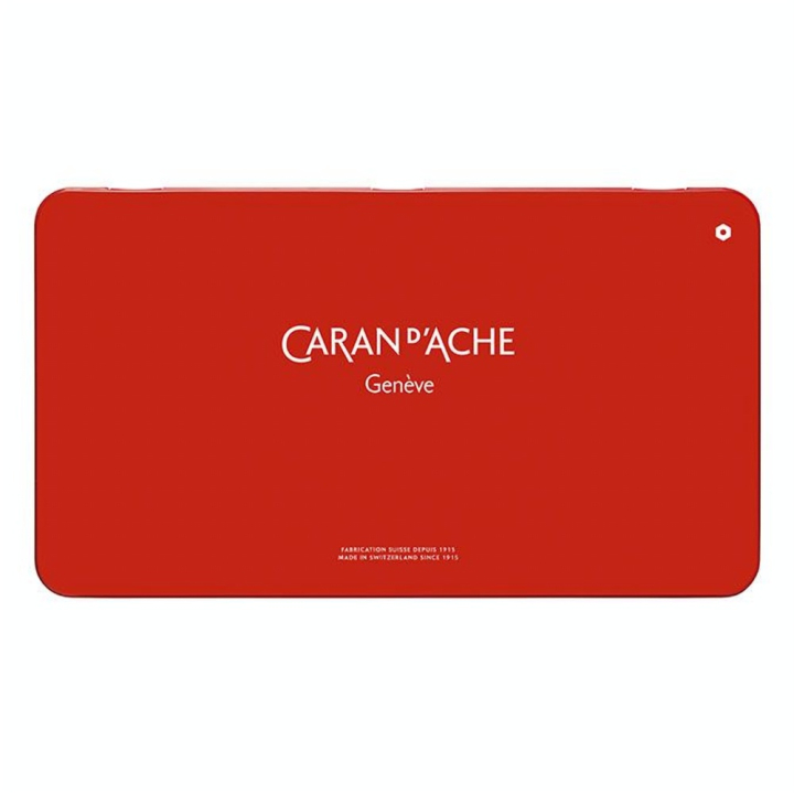 Crayon de couleur aquarellable Supracolor Boîte métal 80 pièces - Caran d'Ache - Rougier et Plé