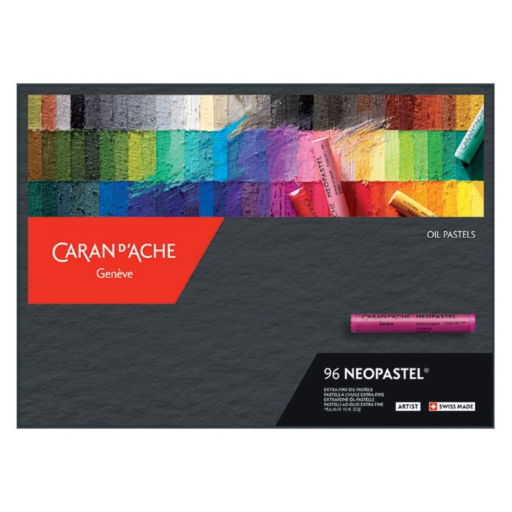 Pastel à l'huile Néopastel Boîte carton 96 pièces - Caran d'Ache - Rougier et Plé