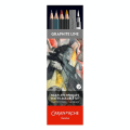 Crayon esquisse Aquarellable Set Multi-techniques Graphite Line 13 pièces - Caran d'Ache - Rougier et Plé