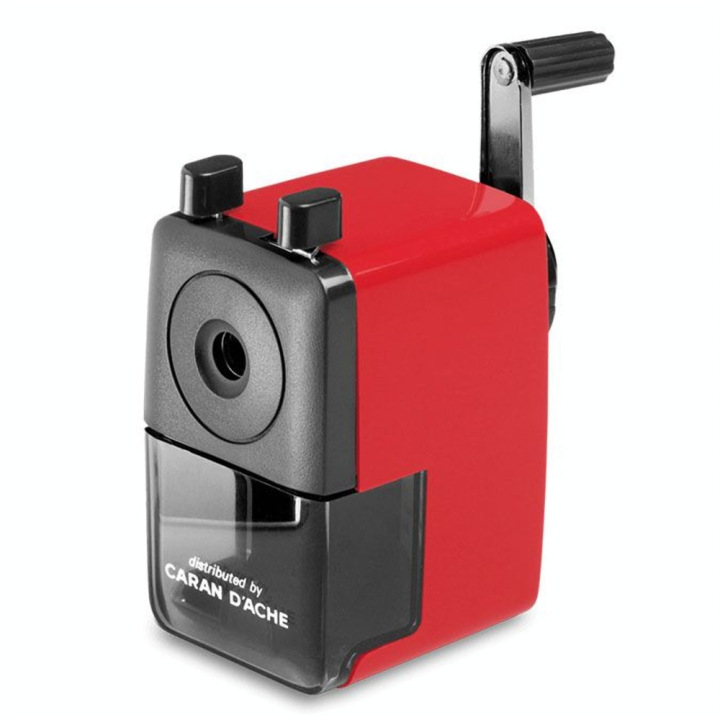 Machine à tailler en plastique Édition Rouge - Caran d'Ache - Rougier et Plé