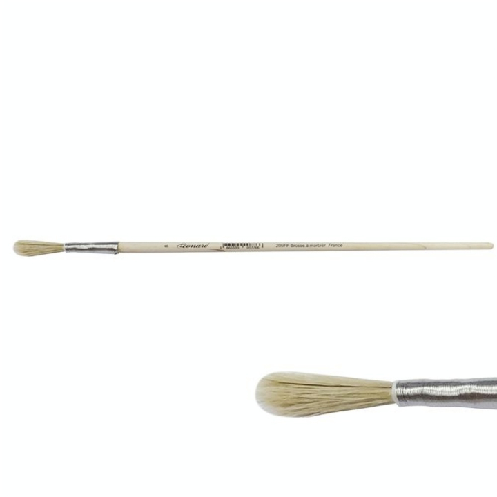 Brosse à marbrer soies 209FP - Léonard - Rougier et Plé