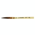 Pinceau porcelaine Rond pointu long Petit-gris pur 297RL - Léonard - Rougier et Plé