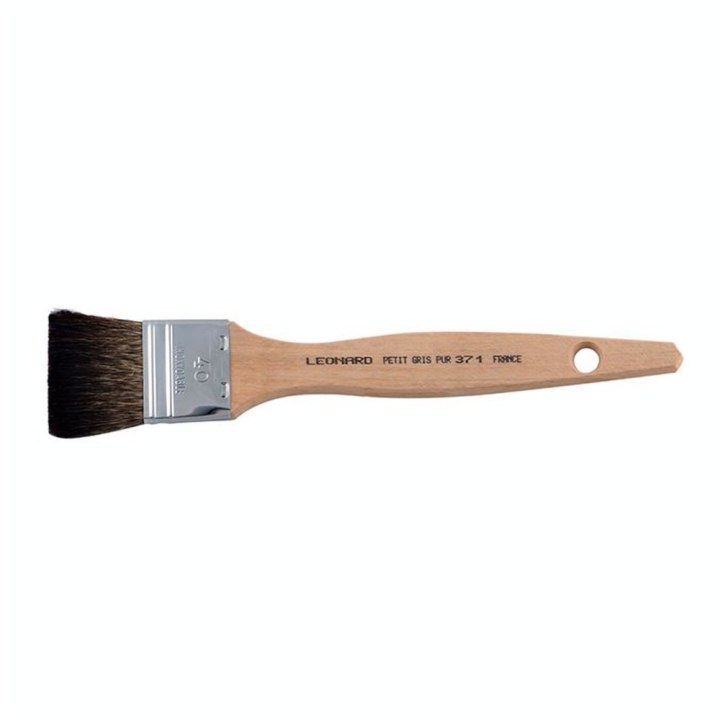 Pinceau à chiqueter petit-gris pur n°40 371PL - Léonard - Rougier et Plé
