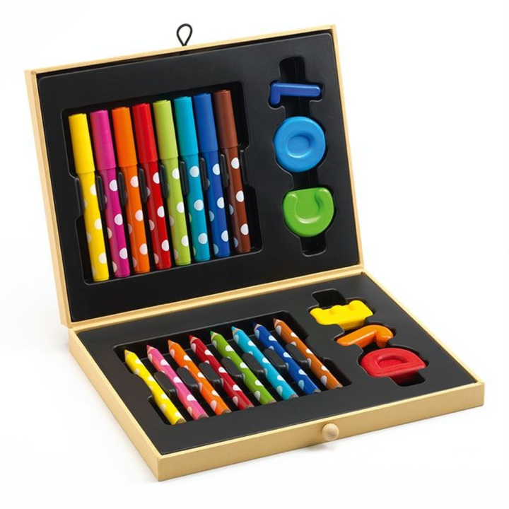 Les couleurs des petits Boite de couleurs pour les petits - Djeco - Rougier et Plé
