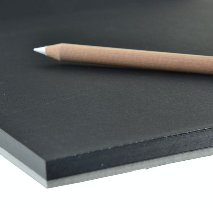 Bloc de papier 300 g/m² Black Black Lisse Ultra noir 20F - Fabriano - Rougier et Plé