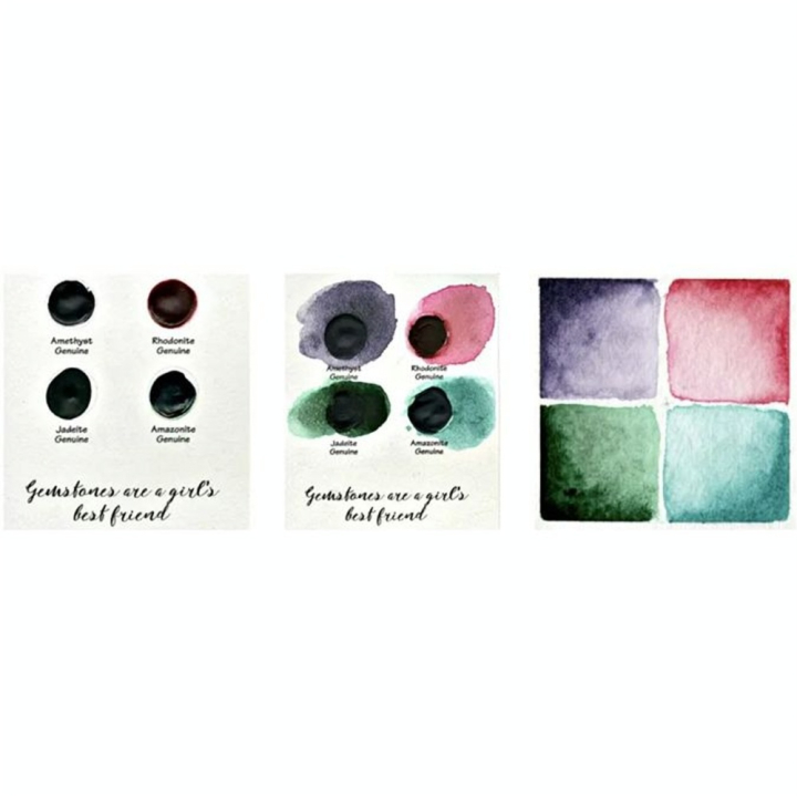 Carte nuancier d'aquarelle Set Confetti - Daniel Smith - Rougier et Plé
