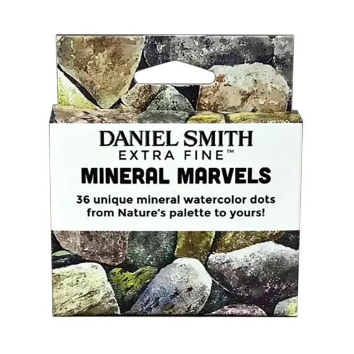 Carte nuancier d'aquarelle Set Mineral Marvels - Daniel Smith - Rougier et Plé
