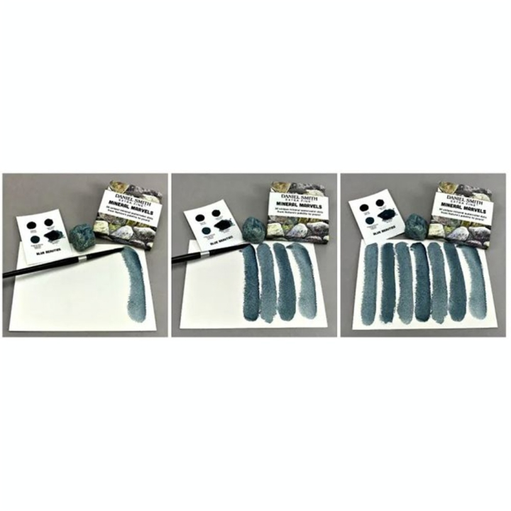 Carte nuancier d'aquarelle Set Mineral Marvels - Daniel Smith - Rougier et Plé