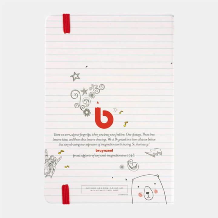 Bloc-Notes A5 14,8,8 x 21 cm 80 g/m² - Bruynzeel - Rougier et Plé