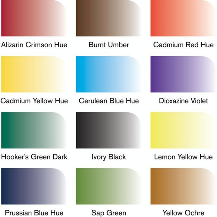 Marqueur d'aquarelle double pointe Set tons Basiques 12 pcs - Winsor & Newton - Rougier et Plé