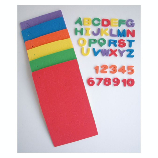 Formes en mousse Lettres et Nombres 260 pcs - Kiddi craft - Rougier et Plé